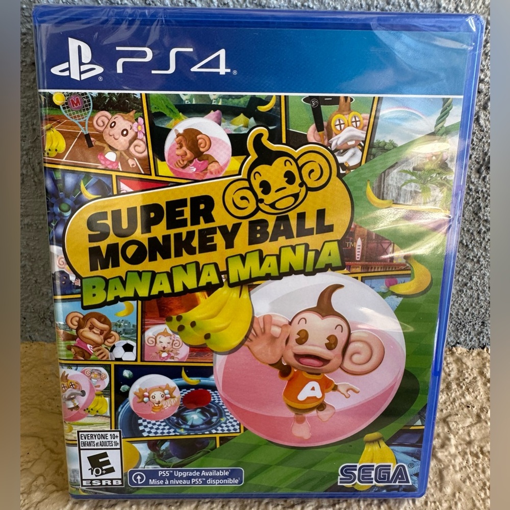 Super Monkey Ball - Banana Mania - Standard Edition - Sony PS4 - NEW SEALED